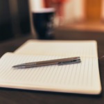 Stift und Notizblock
