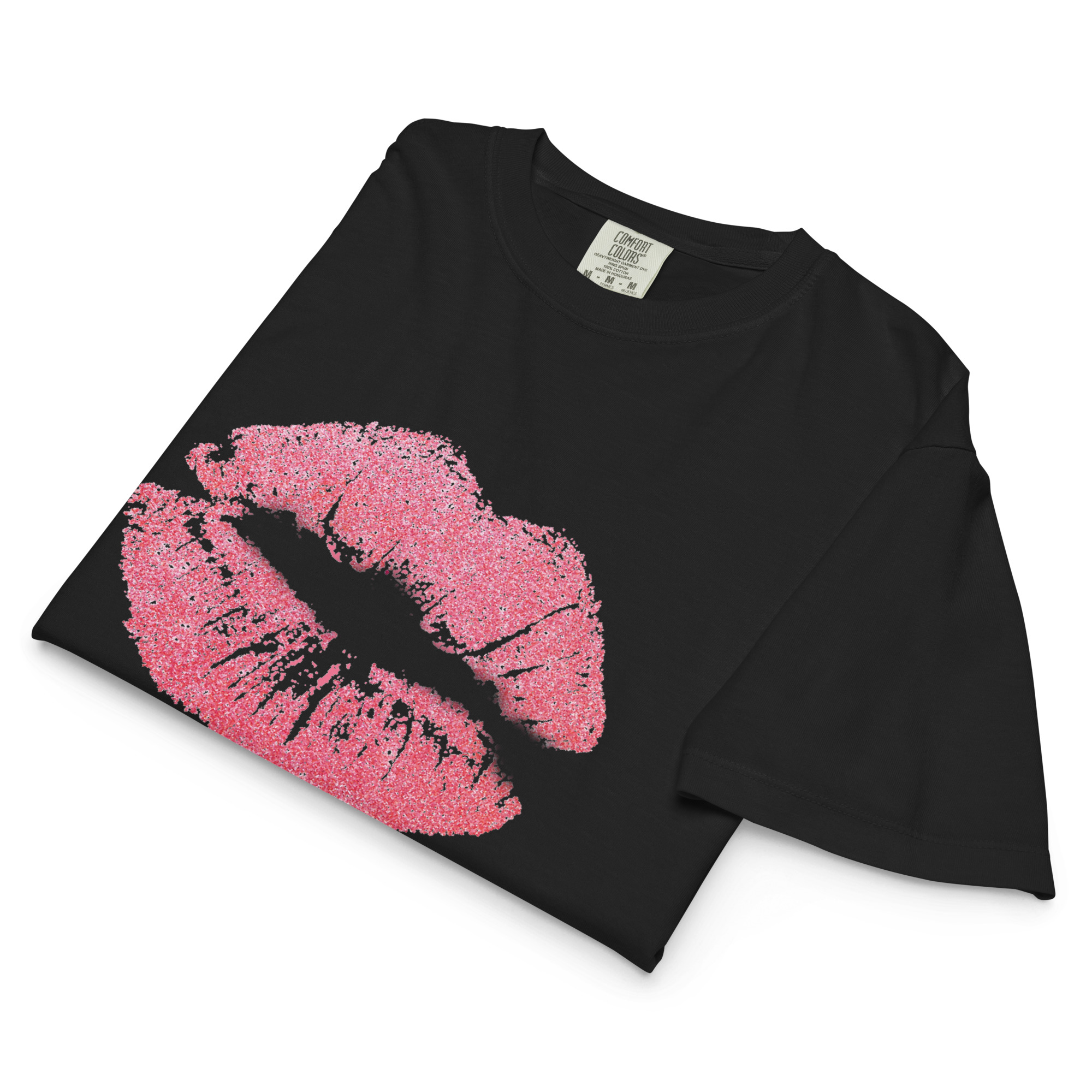 Kussmund T-Shirt im Boxy-Schnitt – lässig, feminin, ein bisschen frech – Bild 11