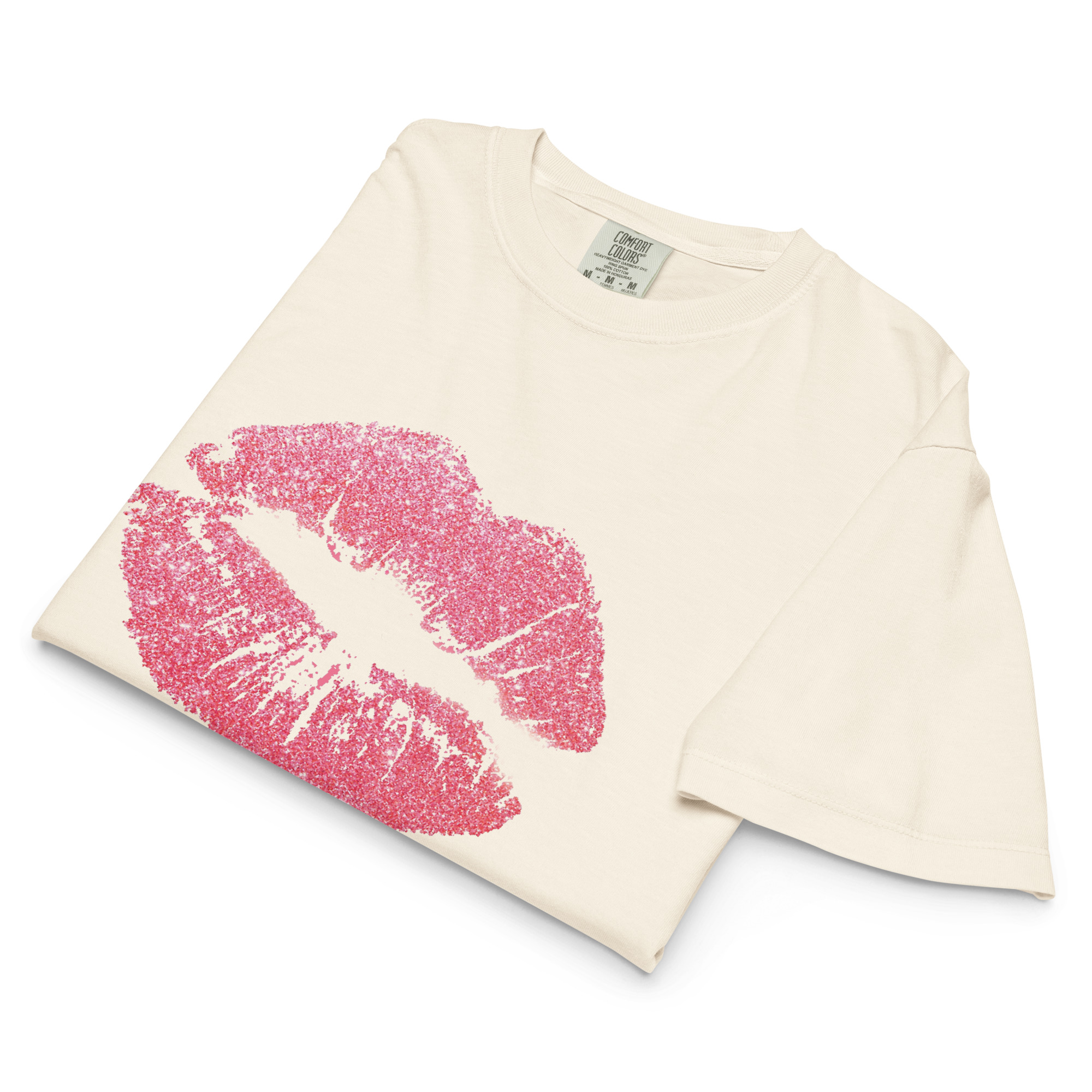 Kussmund T-Shirt im Boxy-Schnitt – lässig, feminin, ein bisschen frech – Bild 14