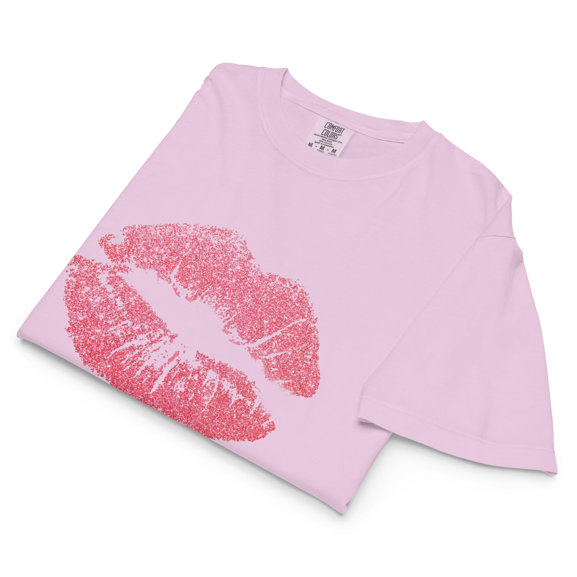 Kussmund T-Shirt im Boxy-Schnitt – lässig, feminin, ein bisschen frech – Bild 13