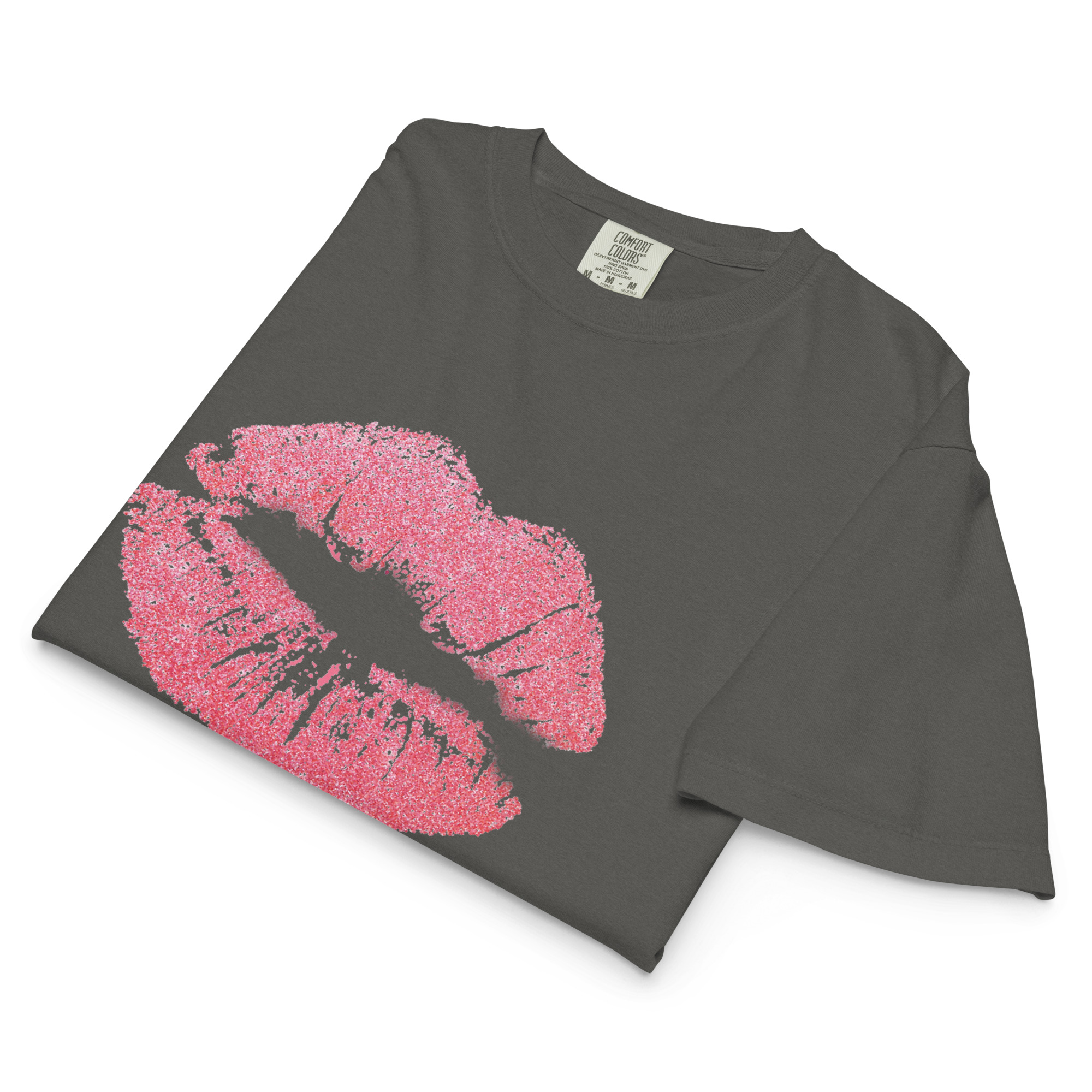 Kussmund T-Shirt im Boxy-Schnitt – lässig, feminin, ein bisschen frech – Bild 12