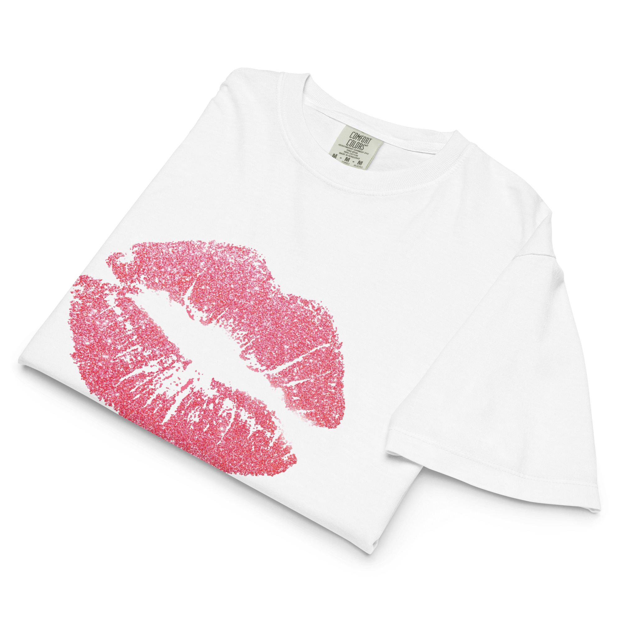 Kussmund T-Shirt im Boxy-Schnitt – lässig, feminin, ein bisschen frech – Bild 15